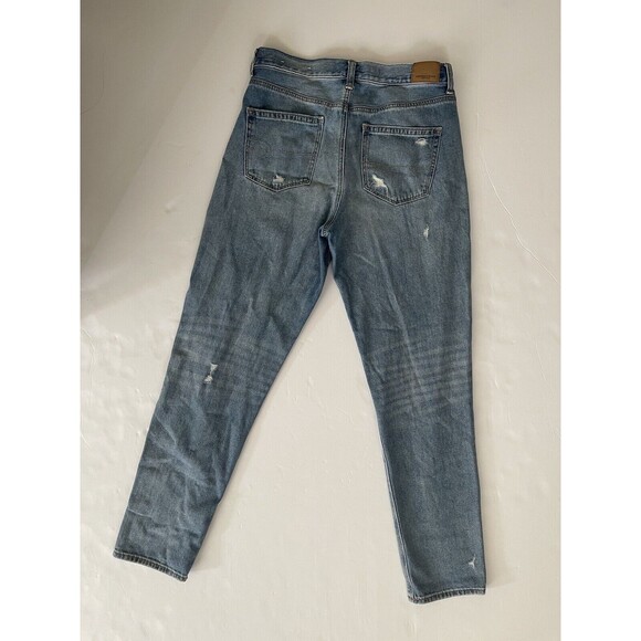 American Eagle Mom Jeans SIZE 8 TALL/LONG! Distressed - Picture 9 of 9